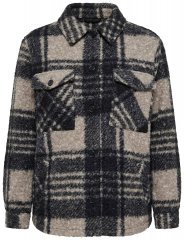 Ulla Popken 853709 Teddyjacka Beige