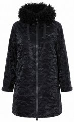Ulla Popken 853831 Funktionskappa Svart