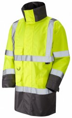 Leo Torridge Breathable Lightweight Anorak Hi-Vis Yellow