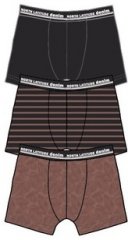 North Latitude 61341 3-Pack Boxershorts Cognacbrun