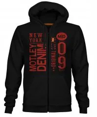 Motley Denim Camden Hoodie Black