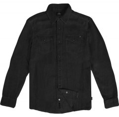 Double Outfitters GS-5126 Skjorta med tryckknappar Svart