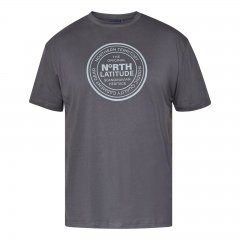 North Latitude T-Shirt Grå/Charcoal