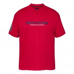 North Latitude Logo Polo Gul/Orange