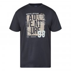 North Latitude Adventure 98 Graphic Tee Svart