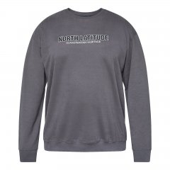 North Latitude Crewneck Sweatshirt Grå/Charcoal
