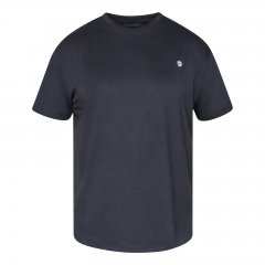 North Latitude T-Shirt With Back Print Svart