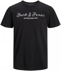 Jack & Jones JCOBERG UPSCALED TEE Black