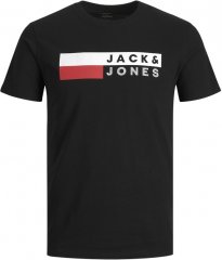 Jack & Jones CORP Logo T-Shirt Black/PLAY 4