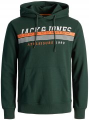 Jack & Jones JJIRON Hoodie Green