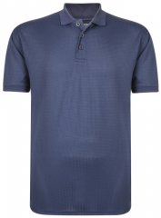 Kam Jeans Technical Lightweight Polo Navy