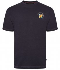 Kam Jeans 5709 Summer Adventure Print Tee Indigo