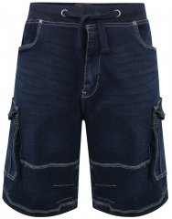 Kam Jeans Dito Denim Shorts Mid Used Blue