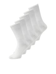Jack & Jones Basic Tennisstrumpor Vit 5-pack