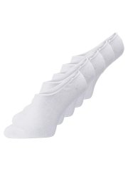 Jack & Jones Basic Ankelstrumpor Vit 5-pack