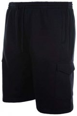 Espionage LW051 cargo sweatshorts svarta
