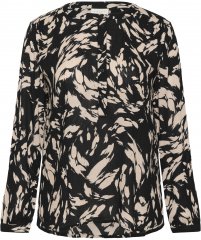 Kaffe Curve Mila Ami Blus Svart