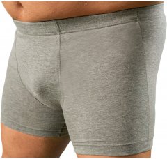 20 Nodi 978 Stretch Cotton Boxer with Internal Elastic Band Grey