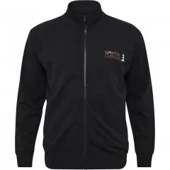 North Latitude Sweatshirt Cardigan Black
