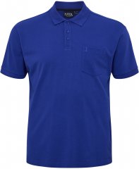 North Latitude Polo Pique Short Sleeve Cobalt Blue