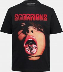 JP1880 Scorpions Graphic Comfort Fit Band T-Shirt Black