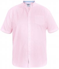 D555 James Kortärmad Oxfordskjorta TALL Rosa