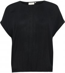 Kaffe Curve Ami Stanley Kortärmad Blus Svart