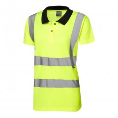 Leo Lana EcoViz Comfort Women's Polo Shirt Yellow
