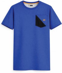 Motley Denim Milan T-shirt Royalblå