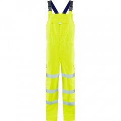 Leo Northam Ecoviz 15K Performance+ Bib & Brace Hi-Vis Yellow