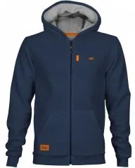 Motley Denim Copenhagen Hoodie Dark Indigo