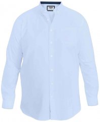 D555 Richard Long Sleeve Oxford Shirt Sky Blue