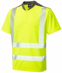 Leo Putsborough COOLMAX® Performance T-Shirt Hi-Vis Yellow