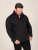 D555 Chandler Reno 1/4 Zip Neck Sweatshirt With Bear Logo Svart - Tröjor & hoodies - Stora hoodies & tröjor - 2XL-14XL