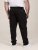 D555 Dexter 1 Cargo Jogger With Bear Embroidery TALL Svart - TALL mjukisbyxor - TALL mjukisbyxor med extra benlängd
