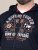 D555 Hector Adventurer Printed Zip Through Hoody Mörkblå - Tröjor & hoodies - Stora hoodies & tröjor - 2XL-14XL
