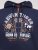 D555 Hector Adventurer Printed Zip Through Hoody Mörkblå - Tröjor & hoodies - Stora hoodies & tröjor - 2XL-14XL