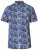 D555 Sheldon Hawaii Shirt Navy - Skjortor - Stora skjortor - 2XL-8XL