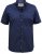 D555 Telford S/S Micro Ao Print Shirt Navy - Skjortor - Stora skjortor - 2XL-8XL