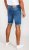 D555 Suffolk Blue Stretch Denim Shorts - Shorts - Stora shorts W40-W60