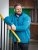 D555 Conway 1 1/4 Zip Neck Fleece Sweatshirt With Bear Logo Teal - Tröjor & hoodies - Stora hoodies & tröjor - 2XL-14XL