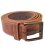 D555 Dylan Tan Bonded Leather Belt - Bälten - Långa bälten - W40-W70/2XL-8XL