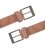D555 Dylan Tan Bonded Leather Belt - Bälten - Långa bälten - W40-W70/2XL-8XL