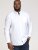 D555 Richard Long Sleeve Oxford Shirt White - Skjortor - Stora skjortor - 2XL-8XL