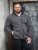 D555 Conrad Detachable Hood Bonded Fleece Zip Through Hoody TALL Mörkblå - TALL tröjor - TALL sweatshirts för långa män