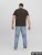 Jack & Jones STAR T-shirt Brown - T-shirts - Stora T-shirts - 2XL-14XL