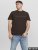 Jack & Jones STAR T-shirt Brown - T-shirts - Stora T-shirts - 2XL-14XL