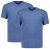 Adamo 129420 T-shirt 2-pack Denimblå - T-shirts - Stora T-shirts - 2XL-14XL