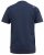 D555 COOK Trio Of Skulls Printed Crew Neck T-Shirt Slate Blue - T-shirts - Stora T-shirts - 2XL-14XL