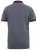 D555 KEMSTON Birds Eye Pique Polo Navy/White - Pikétröjor - Stora pikétröjor - 2XL-8XL